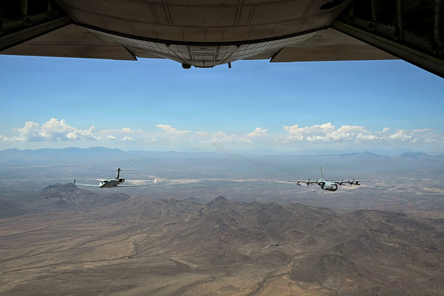 EC-130H and the new EA-37B