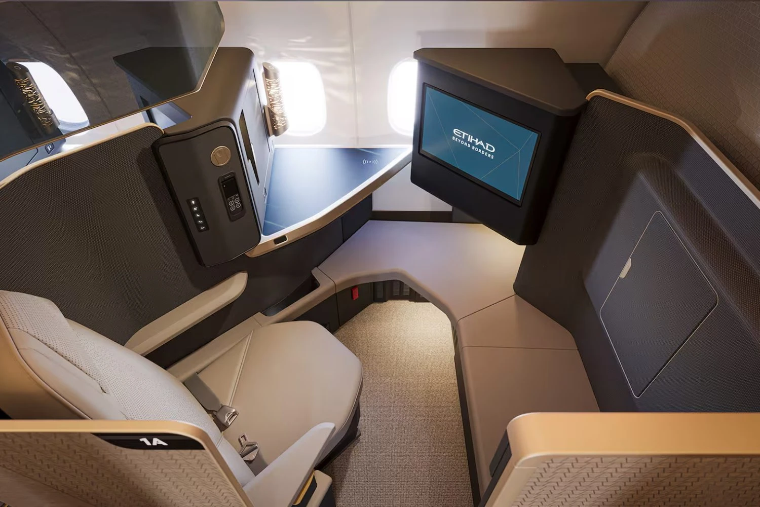 Etihad A321LR first class