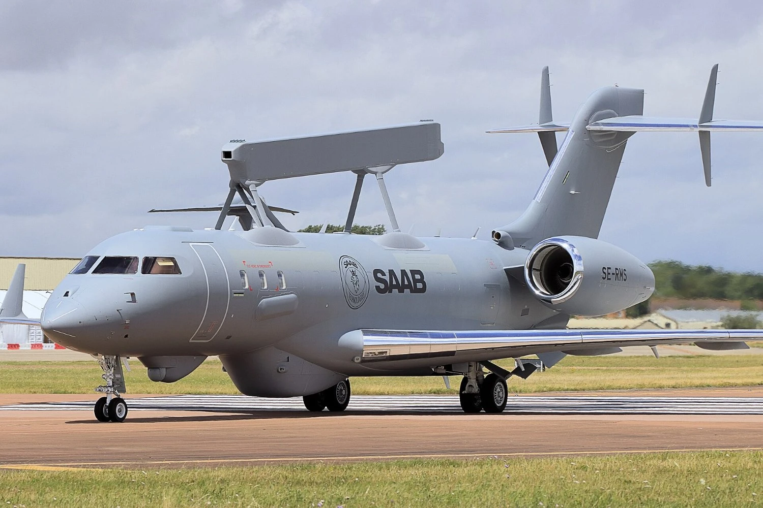 Saab GlobalEye AE&C aircraft | AIRWOLFHOUND