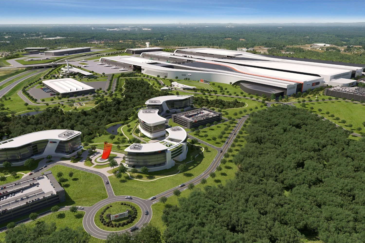 JetZero factory renderings