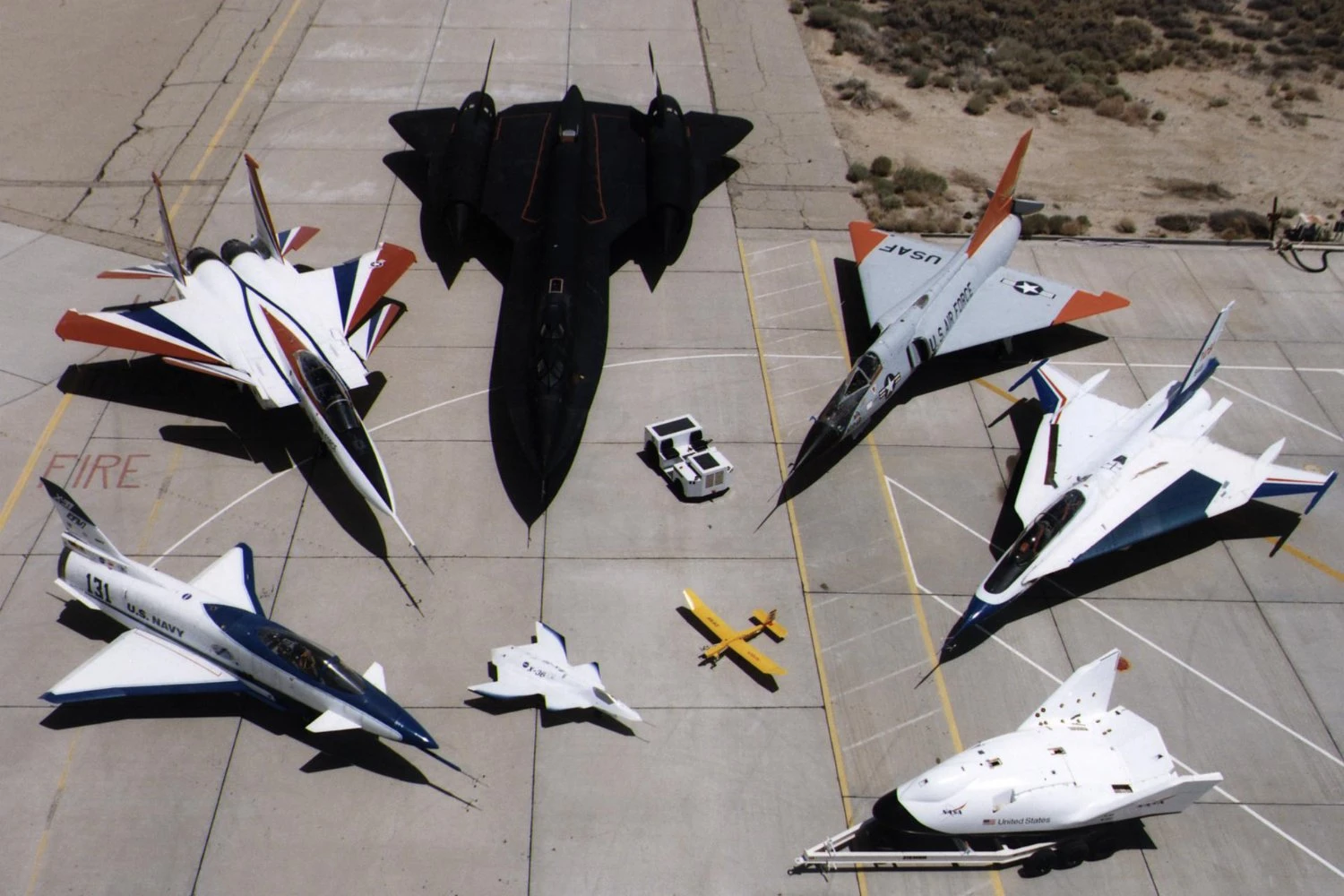 NASA test fleet