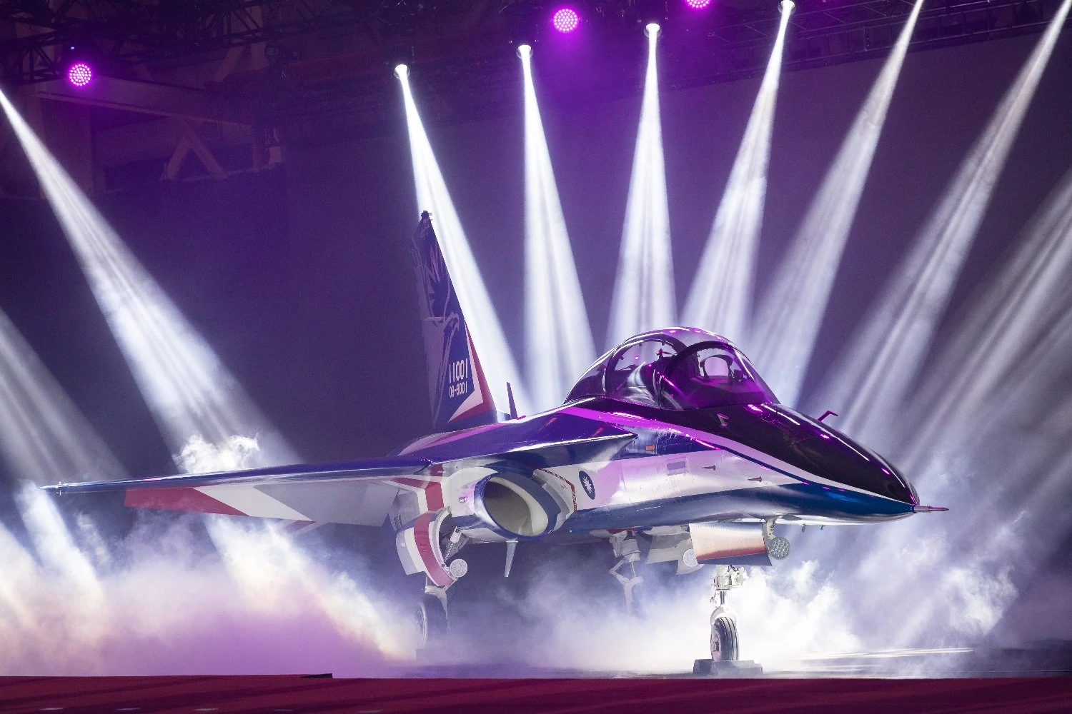 Taiwan's final two AIDC T-5 advanced jet trainers