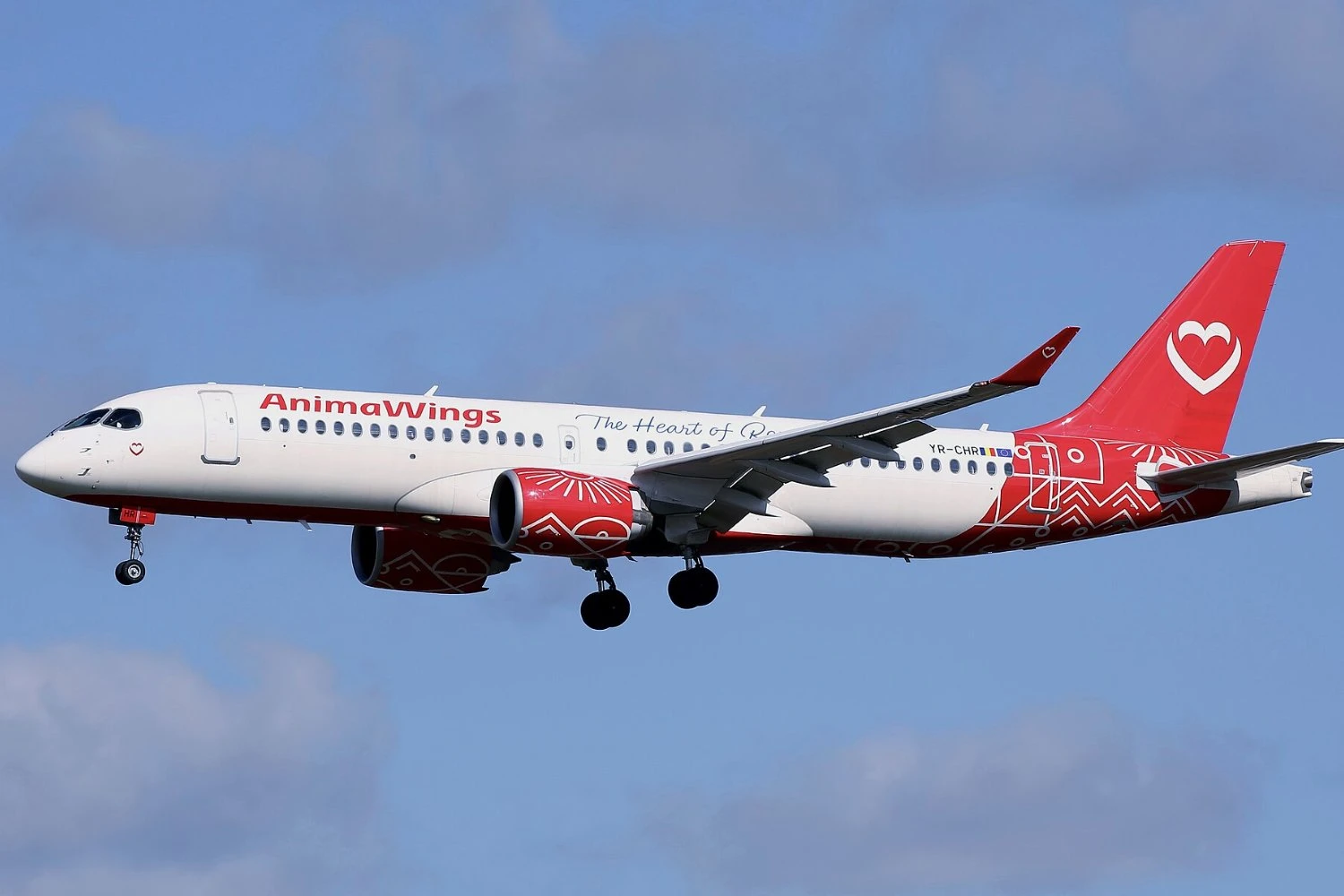 Airbus A220-300 AnimaWings YR-CHR | COLIN COOKE PHOTO