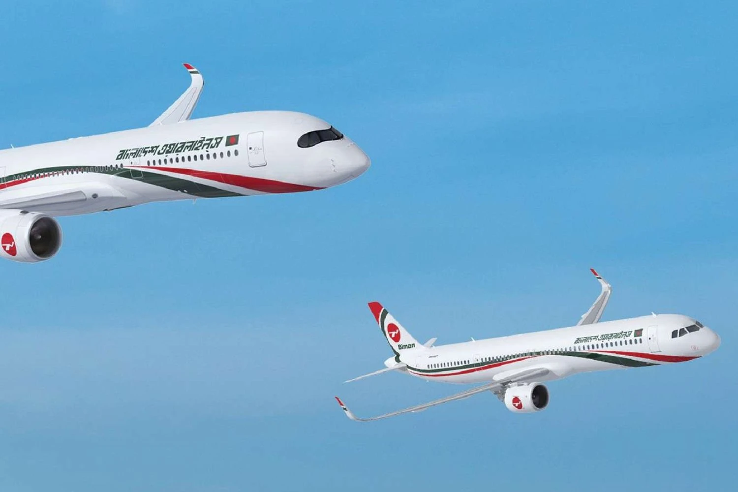 Biman Bangladesh A350 and A321neo | AIRBUS