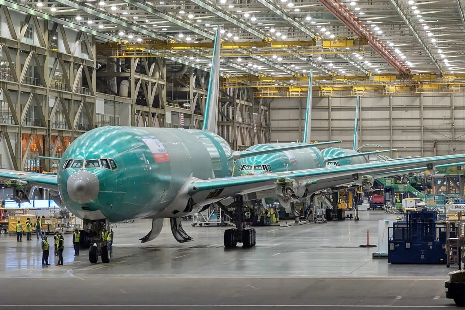 Boeing 777X at the Everett | SOUNDERBRUCE