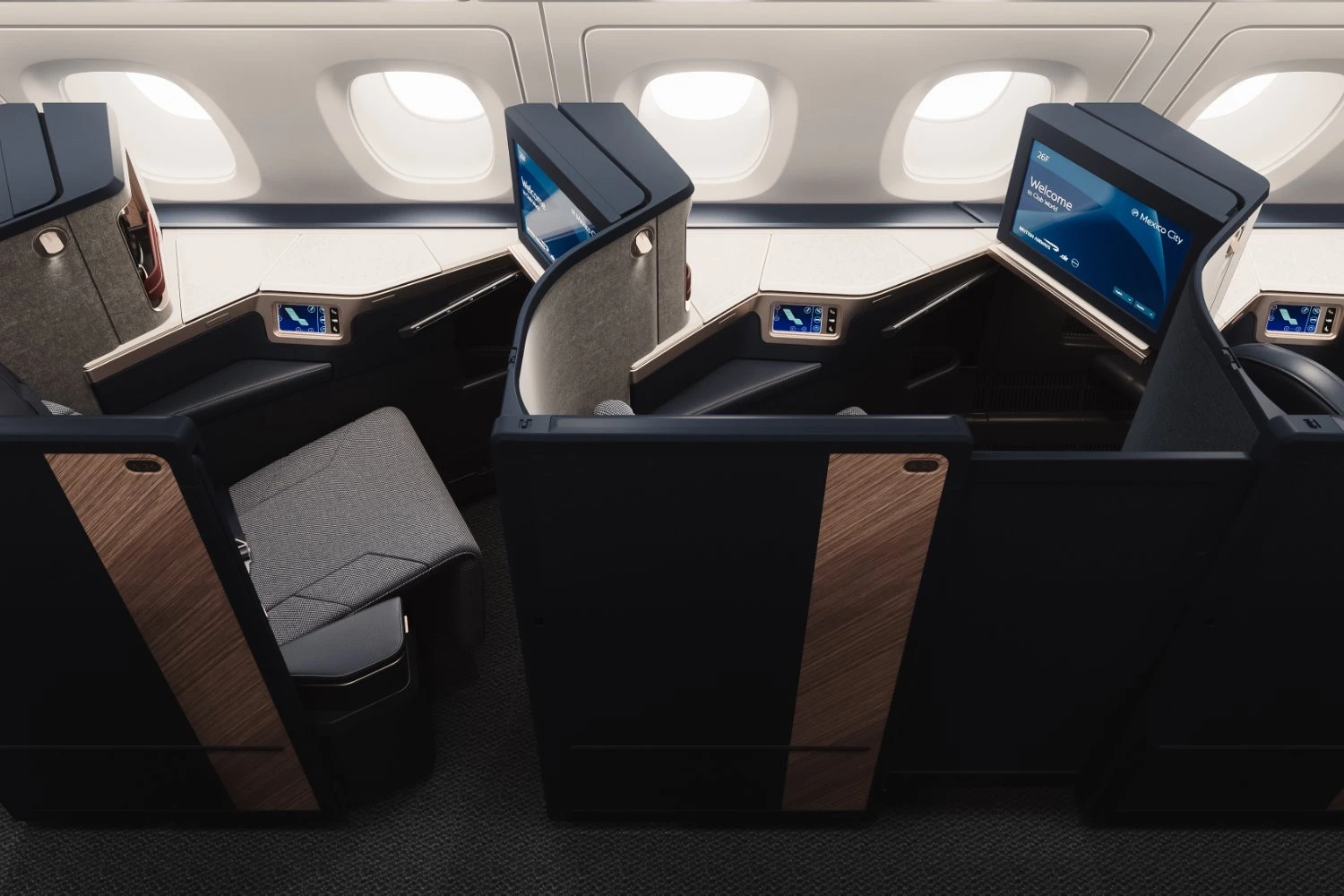 British Airways A380 retrofitted cabin