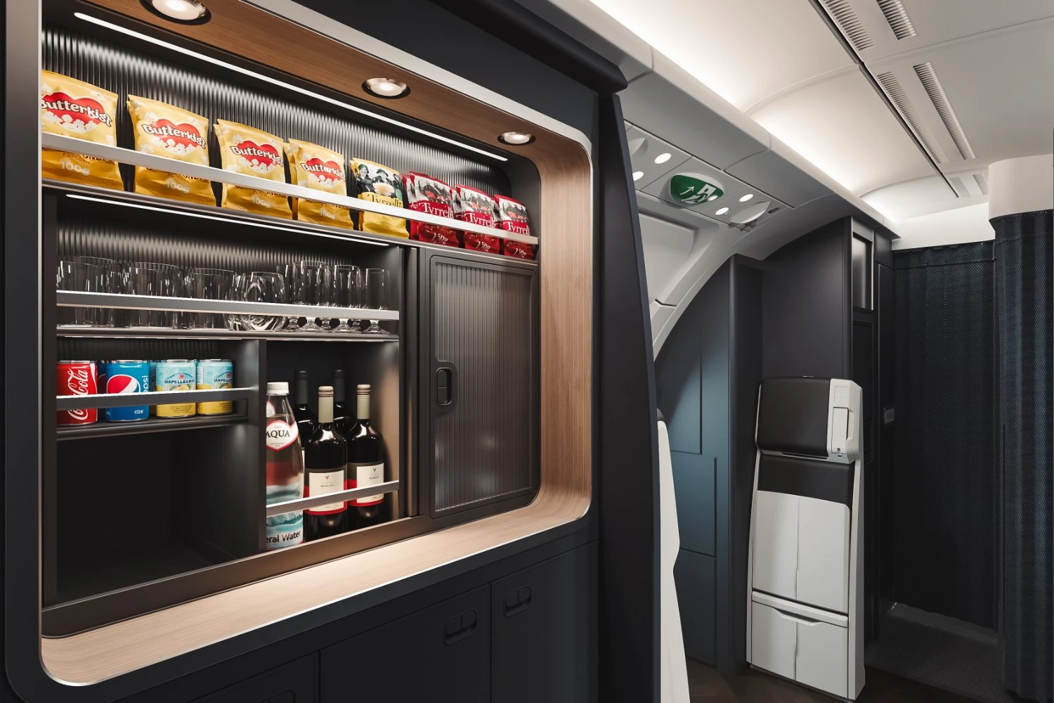 British Airways A380 retrofitted cabin