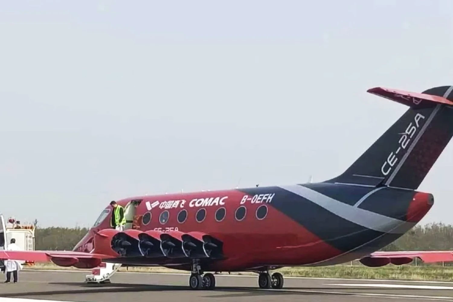 CE-25A, COMAC’s electric commuter aircraft | SOCIAL MEDIA