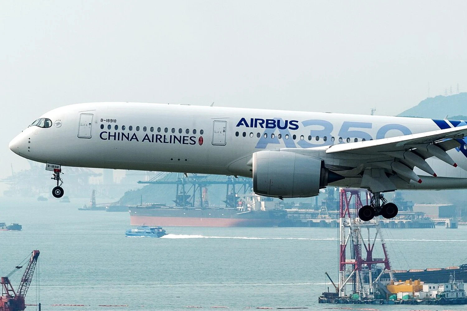 China Airlines Airbus A350-900 B-18918 | MELV_L - MACASR