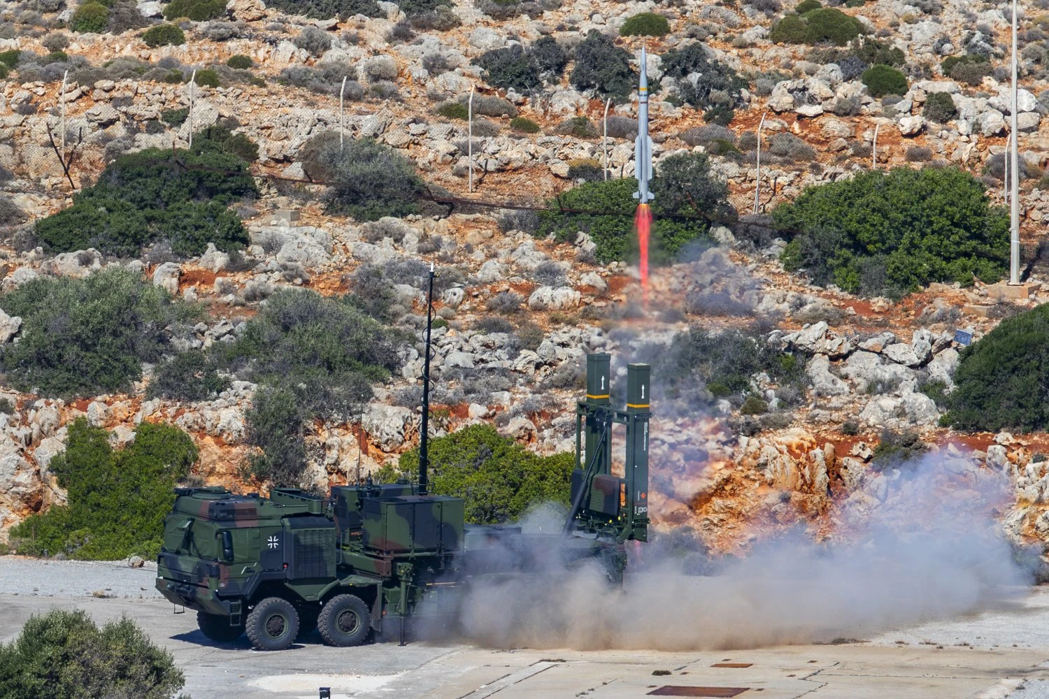 German Air Force IRIS-T SLM air defence system | AIRBUS