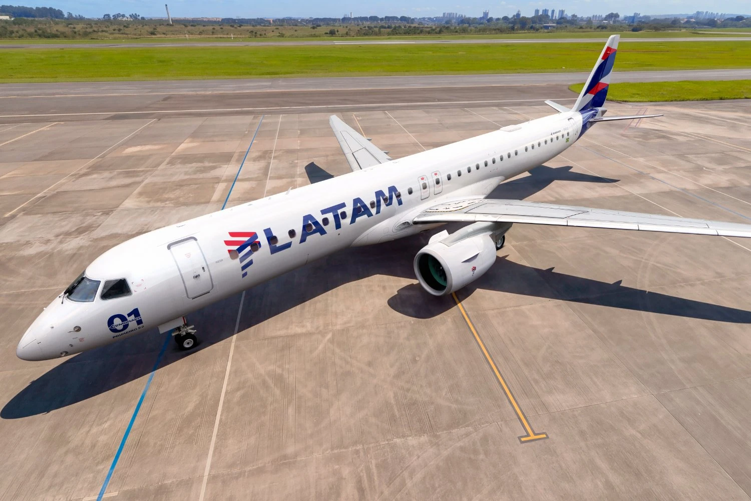 LATAM first E195-E2 | EMBRAER