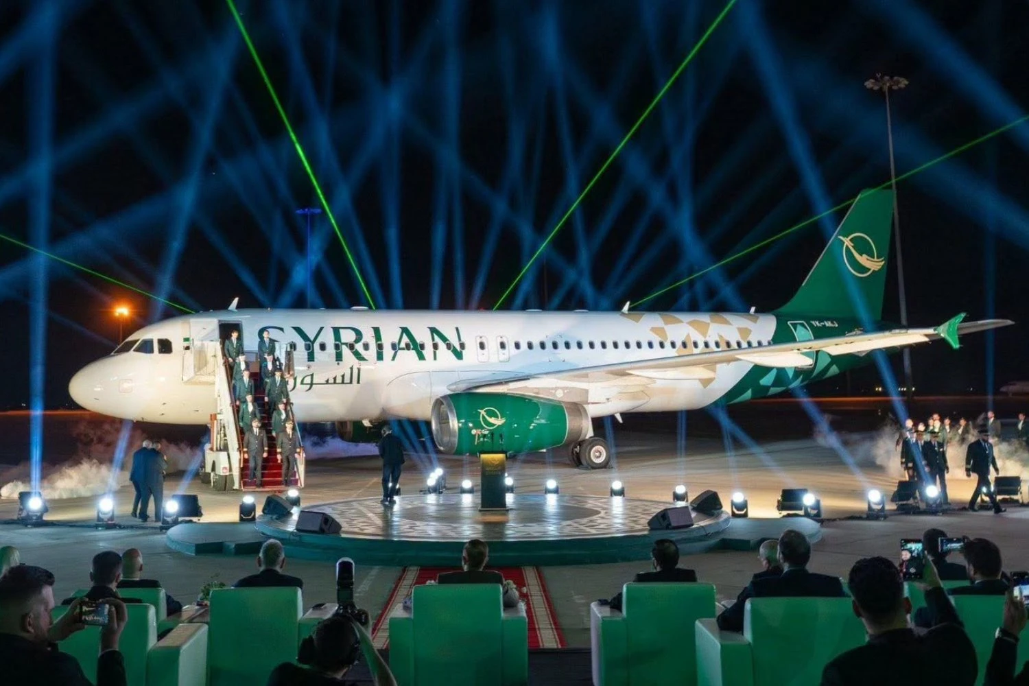 Syrian Airlines Airbus A320 with new livery | SYRIAN AIRLINES