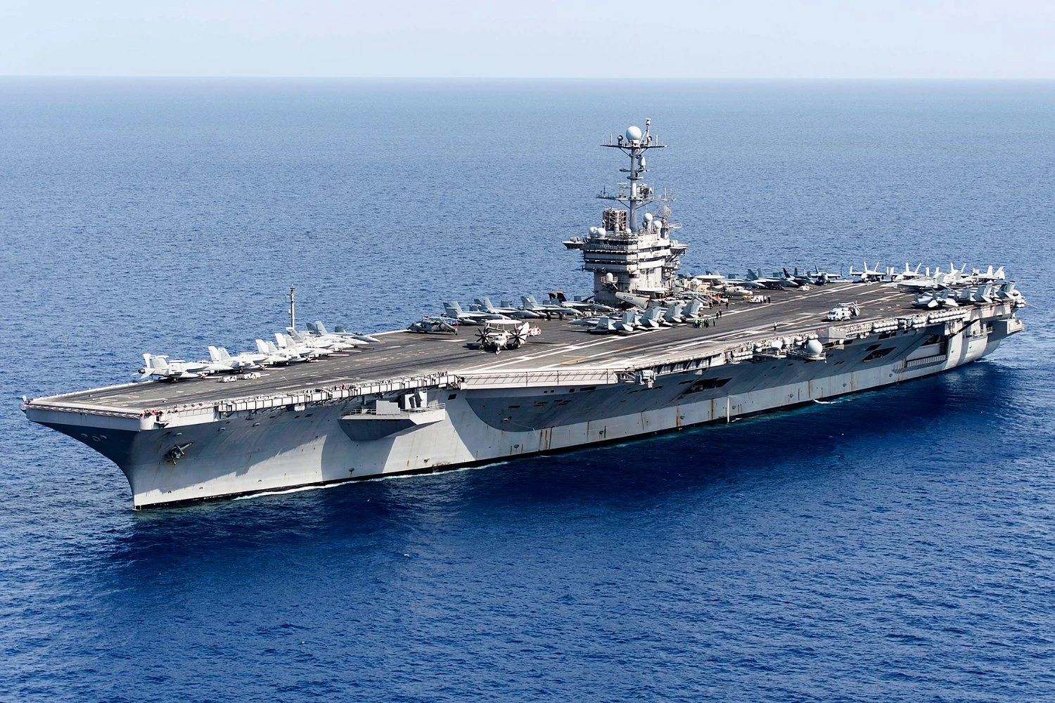 The U.S. Navy aircraft carrier USS Harry S. Truman (CVN 75) | U.S. NAVY