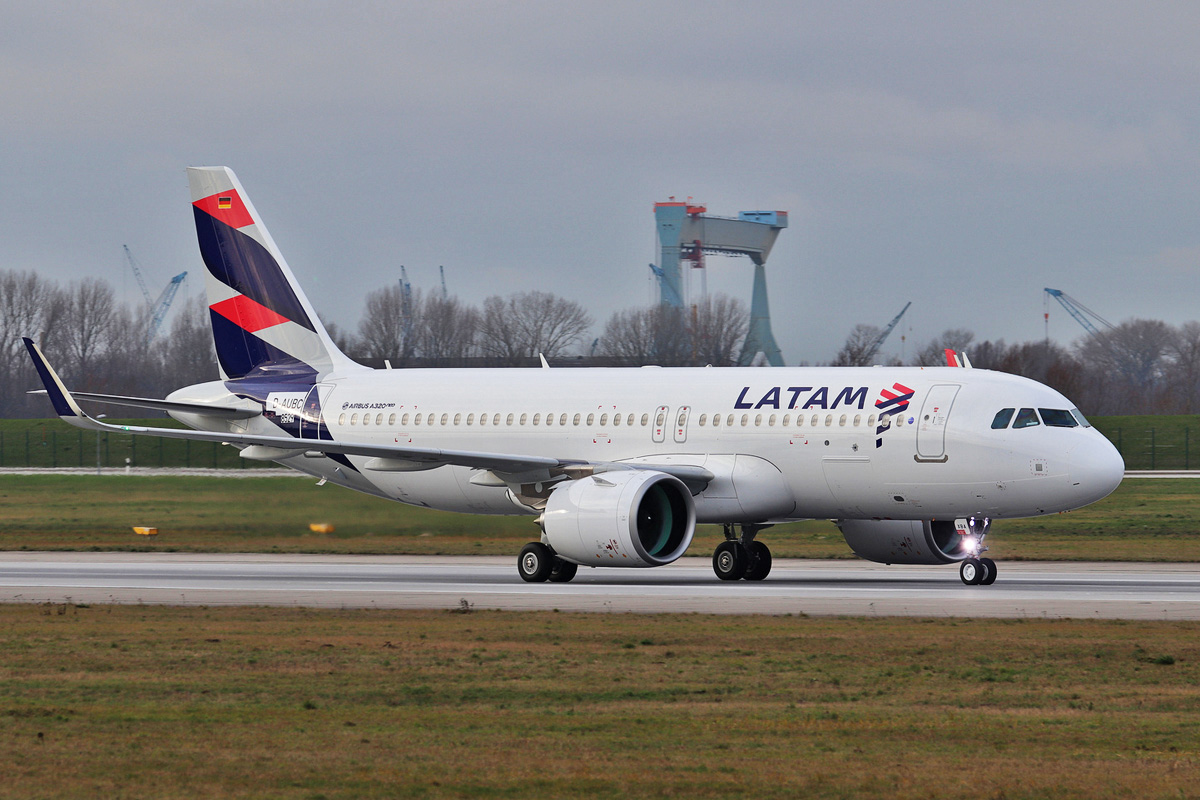 Latam recebeu o 18º Airbus A320neo