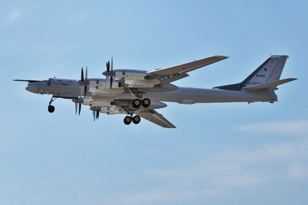 Nearly 68 years old, Russian bomber Tupolev Tu-95 gets updated version -  Air Data News
