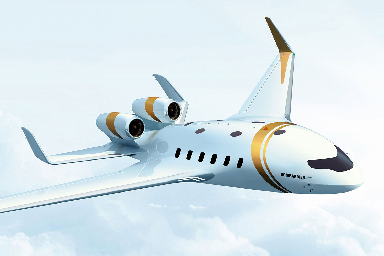 Bombardier advances in blended-wing-body business jet study - Air