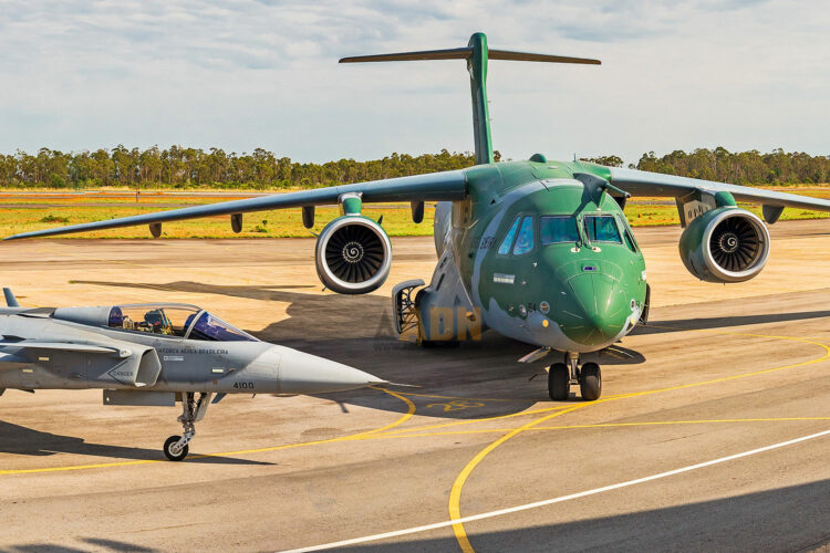 Saab Gripen and the Embraer KC-390