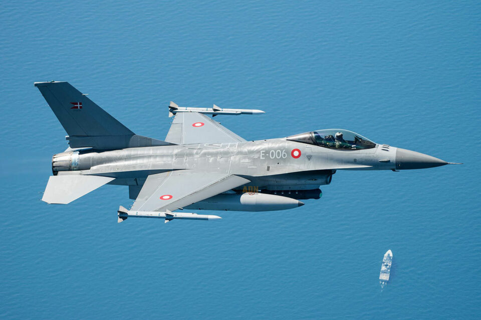 Royal Danish Air Force F-16 fighter