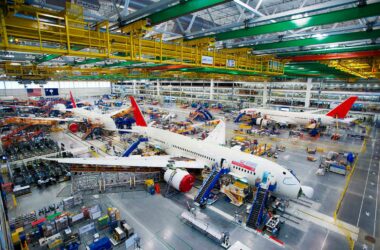 Boeing's North Charleston assembly line