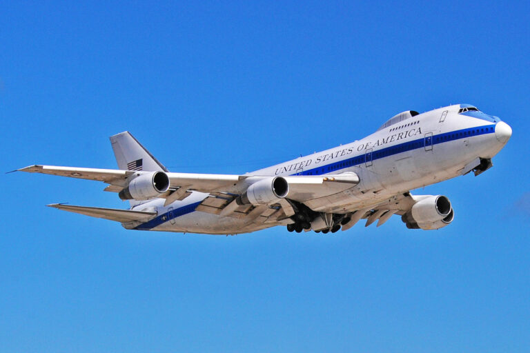 Boeing E-4B Nightwatch "doomsday" plane