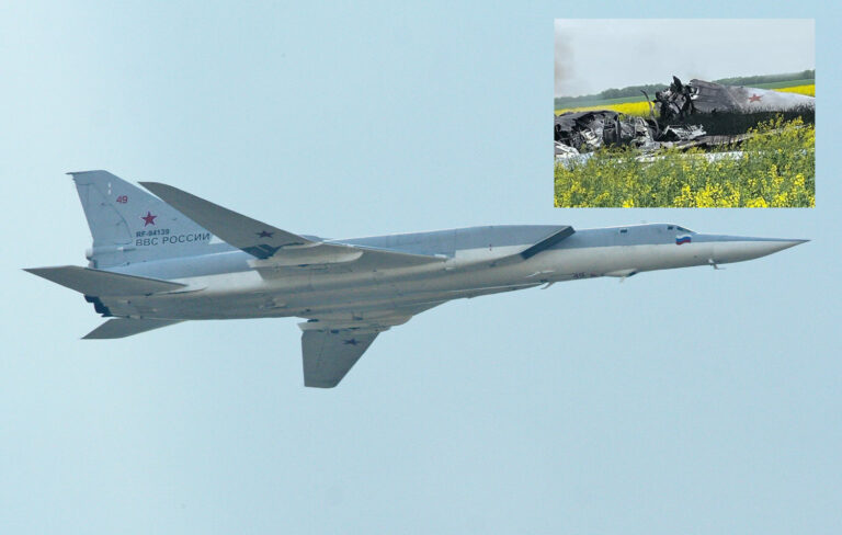 Tupolev Tu-22M3 "Backfire" strategic bomber